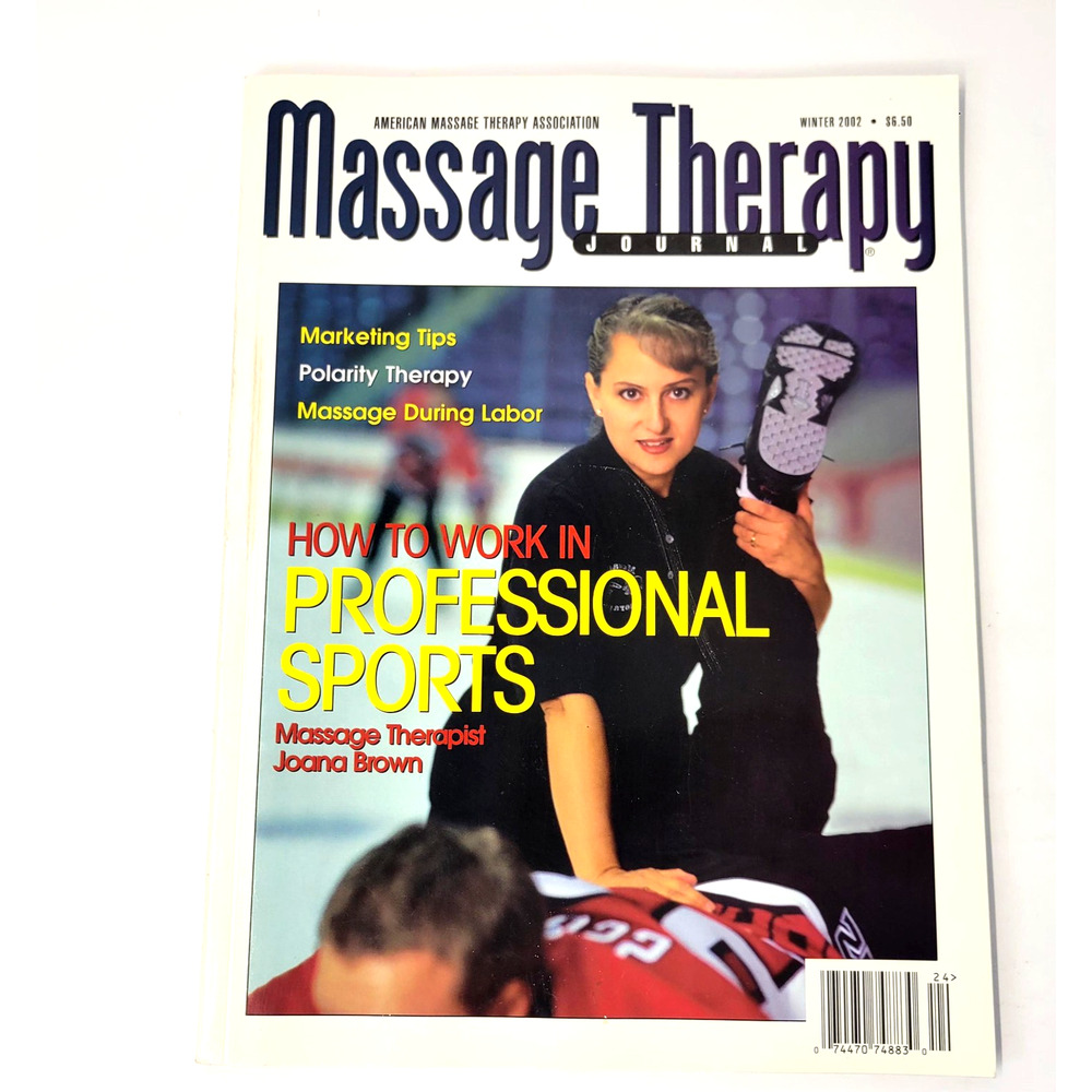 Massage Therapy Journal Winter 2002 Vol 40 No 4 Professional Sports Back‎ Issue